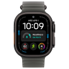 Apple Watch Ultra 4 49mm, Black Titanium, Ocean Band Translucent Black
